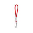 Outdoor Safety Gear Parachute Cord Carabiner Keychain Nylon Lanyard w/ Key Ri