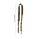 2pcPolyester Camping Shoulder Strap Multiple Metal Hanging Loop DesignKhaki