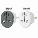 2PCS Europe South Korea For Travel US Plug Socket Converter Converter Adapter