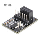 10pcs Wireless Adapter Module 3.3V Adapter Plate Board for 8Pin Smart Car Robot