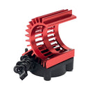 25000rpm 8.4V Motor Heat Sink with Cooling Fan RC Heatsink for 380 390 2838 2845