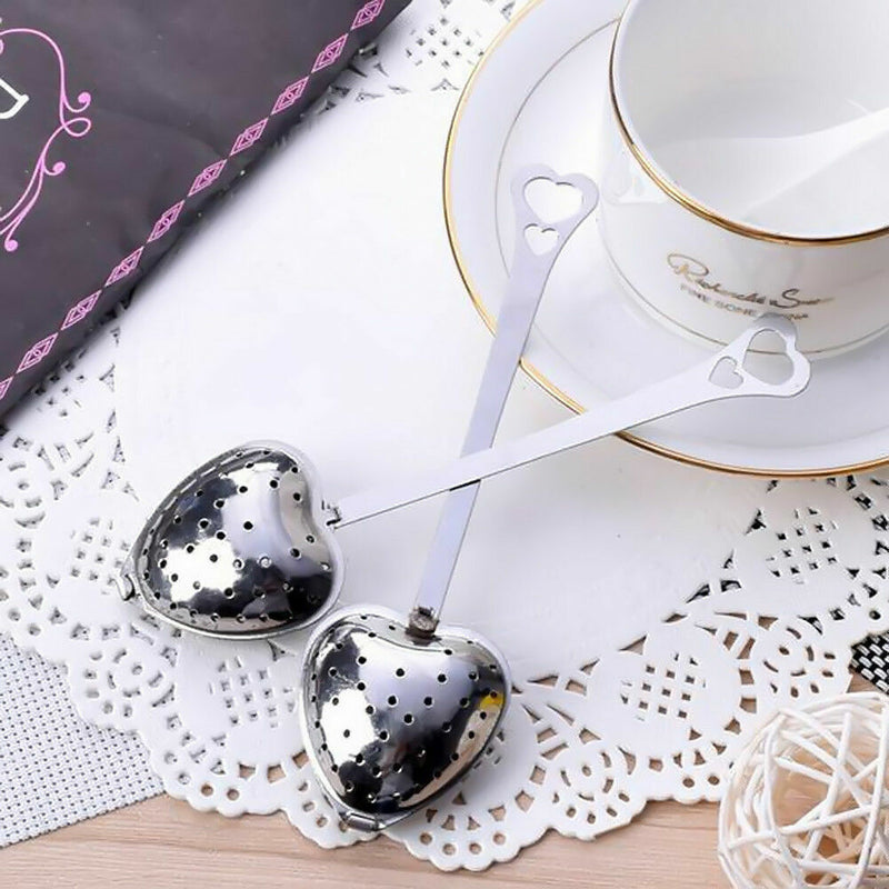 Steel Loose Infuser Leaf Strainer Diffuser Herbal Spice F9X6 Z0C7