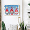 50x40cm Frameless Oil Gnome Paint By Numbers Gift Home Wall Living Room Decor