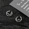 Earrings Geometric Heart Clip Earrings C-shape Ear Clip Aesthetic Jewelry