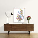 5D DIY Diamond Painting Full Round Drill Angel Castle Wall Decor Rhinestone