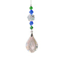 Faceted Prism Part Crystal Handcrafted Candlestick Pendant Jewelry Art Handmade