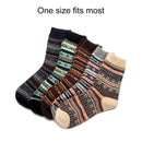 Casual Soft Autumn and Winter Ethnic Style Warm Socks Thermal Socks Wool Socks