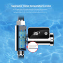 LED Water Temperature Thermometer Shower Celsius/Fahrenheit Display Sensor Newly