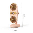 #A Portable Fan Desktop Fans for Home Rechargeable Vertical Standing Fan Cooler