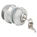 Anti-Theft Trailer Parts Ball Lock Hitch Lock for Coupling Tow Caravan Silv