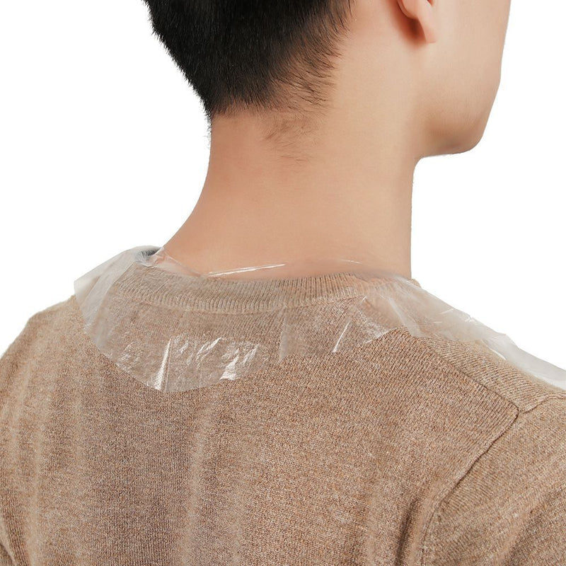 White Waterproof Body Protection Disposable Apron Cleaning Apron Plastic
