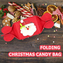 Christmas Non-Woven Folding Candy Bag Gift Bags Xmas Decor (Santa Claus)