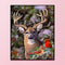 11CT Full Cross Stitch Elk and Cardin DIY Printed Wall Art Craft Home Decor