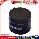 60pcs Racket Fish Rods Over Grips Badminton Wrap Tape Sweatbands (Black) Newly