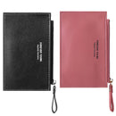 Card Holder Gift Credit Card Holder Pure Color Mini Business Wallet Short Purse