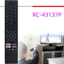 Smart TV Remote Control RC43137P RC43135P For Davitu Vestel Bush Hitachi