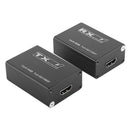 30m Wired HDMI-compatible Transmitter Receiver 1080P Splitter Adapter for C