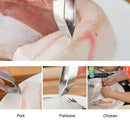 Seafood Plucking Pincer Puller Fish Bone Tweezer Meat Hair Remover Pliers Tongs