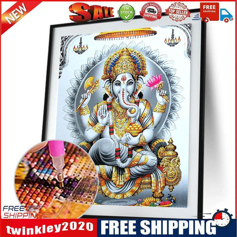 5D DIY Painting Buddha Needlework Diamond Embroidery Rhinestone Home Decor