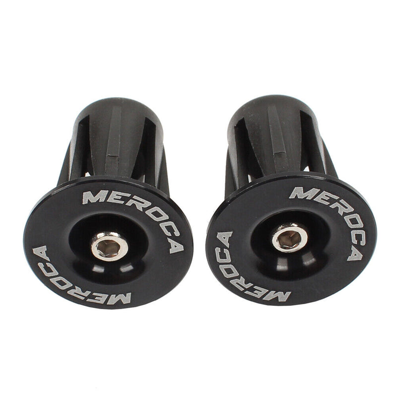 2pcs Aluminum Bicycle Bar Grips End Cap Mountain MTB Road Bike Handlebar Pl