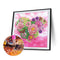 5D Diamond Painting Kit Heart Partial Special Shape Drill Rhinestone DIY