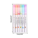 Drawing Tools Curve Highlighter Pen Multiple Shapes Integrated Markers Pen