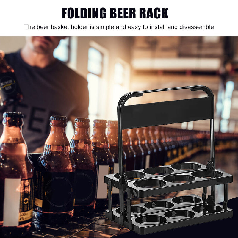 Portable Beer Rack Durable & Stable Wine Basket Specially for KTV Bar Party