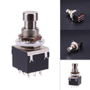 3PDT 9pin Push Button Foot Switch FR DIY Guitar Effect Pedal Stomp EA14