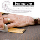 Plastic Transparent Tailor French Curve Sewing Ruler Comma Shaped Rulers Newly
