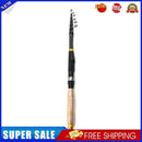 Ultra Short Telescopic Mini Spinning Fishing Rod Carbon Fiber Pole (2.1m)