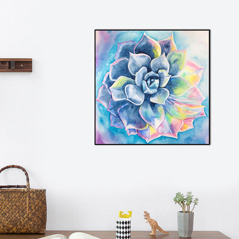 Succulent Plants 5D DIY Diamond Painting Kit Full Round Drill Wall Pictures