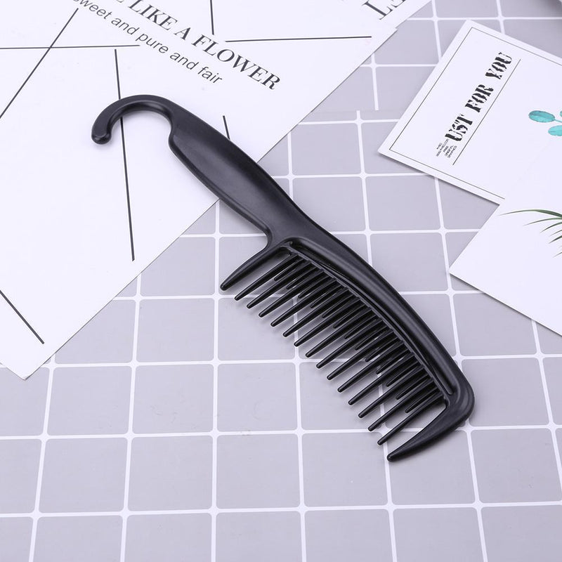 Professional Hair Comb Antistatic Curved Hook Barber Salon Styling Brush To