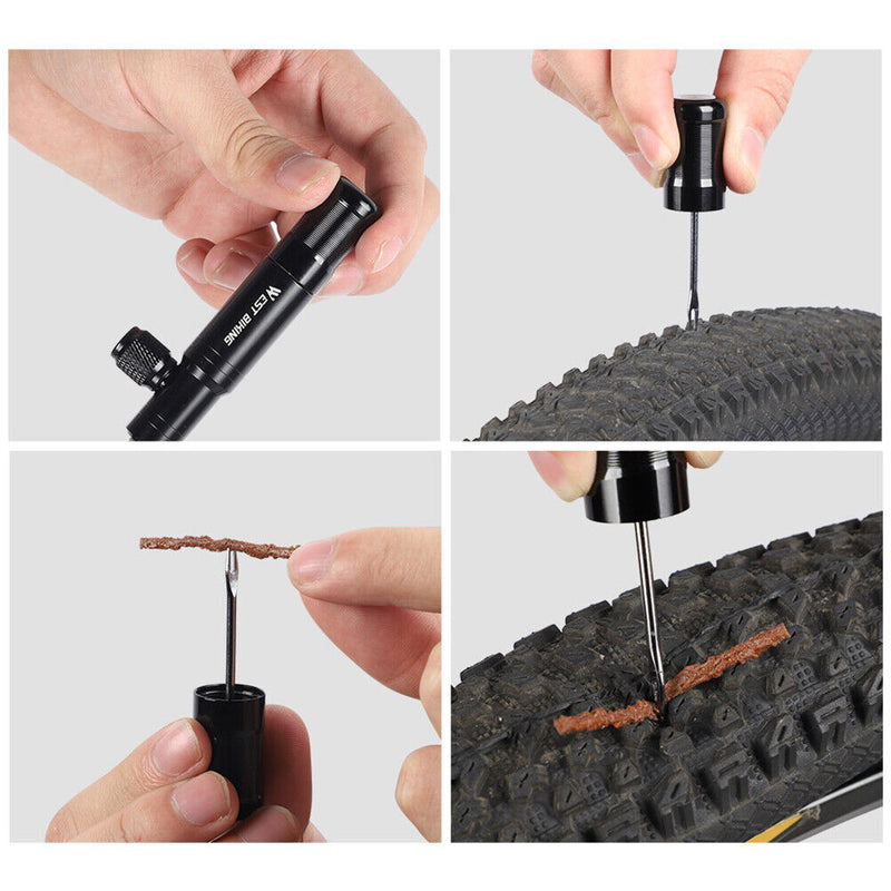 WEST BIKING Bicycle CO2 Pump MTB Road Bike Wheel Repair Tools Cycling Equipment