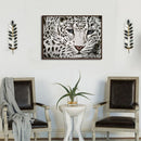 5D DIY Full Drill Square Diamond Painting Leopard Cross Stitch Mosaic Kit Newly
