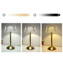 Dormitory Eye Protection Dimmable for Bedside Table Lamp LED Crystal Hat Shape