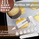 Cookie Press Kit Biscuit Maker Cake Pastry Syringe Making Extruder DIY G9G2
