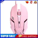 Cute USB Wired 3200DPI Adjustable Colorful Backlight Optical Gaming Mouse