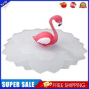 Reusable Silicone Cup Cover Heat Resistant Sealed Leakproof Cups Lid (A)