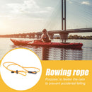 Kayak Canoe Paddle Leash Lanyard Surfing Tether Anti-lost Rope Tie (Yellow)