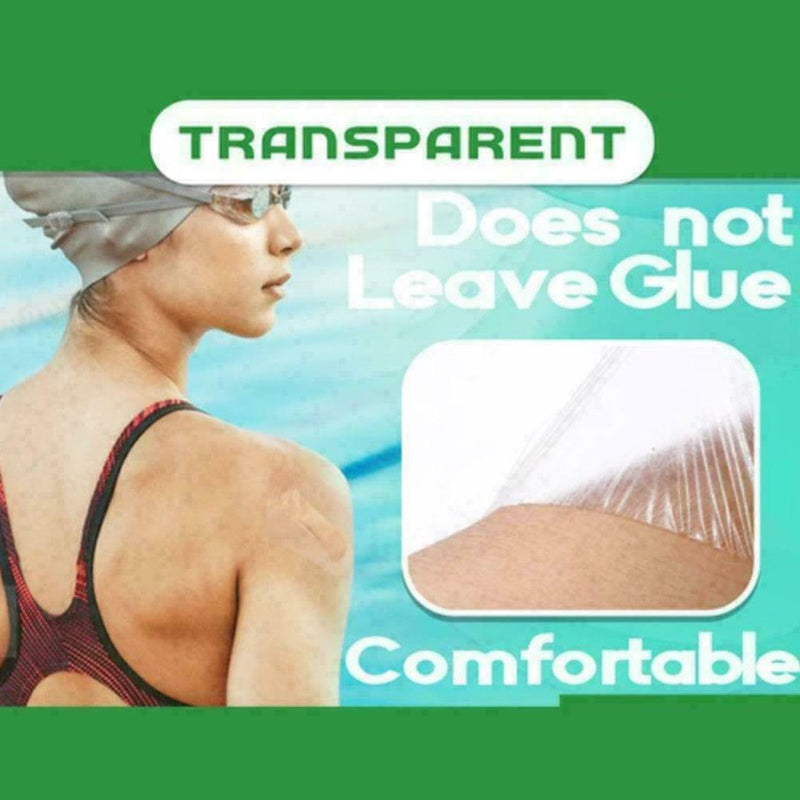 100pcs Waterproof Tattoo Bandage Roll Adhesive Wound Dressing Plaster Fixer F5B9