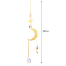 Crystal  Star Moon Sun Hanging Metal Pendant Home Decor (39)