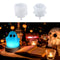 #A 2pcs Silicone Mould Diy Crafts Night Light Mold Decor for Theme Parties Fes