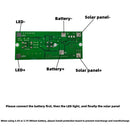 3.2V 3.7V Controller Remote Control PIR Sensor Solar Integrated Circuit Board