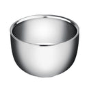Double Layer Soap Cup Heat Insulation Smooth Shaving Mug Bowl (200ML)