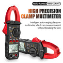 4000Count Digital Clamp Meter Ammeter Ohmmeter Tester AC/DC Multimeter_