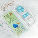 Multifunctional Geometric Ruler Mathematics Drawing Ruler - Junior High Schoo