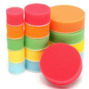Sponge Car Polisher Drill Waxing Buffing Kit Buffing Waxing Sponge Pads