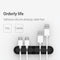ORICO CBS5 Silicone Cable Organizer Desktop Tidy Management USB Winder Clips