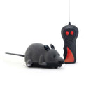 Wireless Electric RC Flocking Rat Toys Pet Cat Play Remote Control Mouse Toys