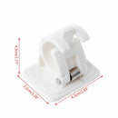 2* Nail-free Adjustable Rod Bracket Holders Magic Wall Hanging Rod Curtain Rail